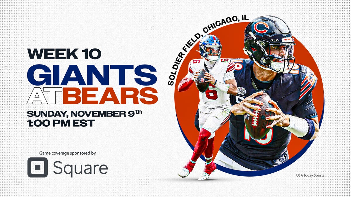 Where to watch Giants vs. Bears today: TV channel, live stream