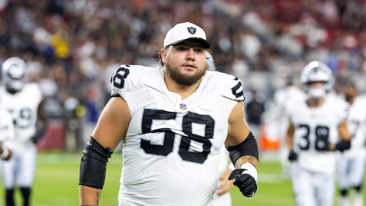 Jackson Powers-Johnson to be placed on IR with ankle injury