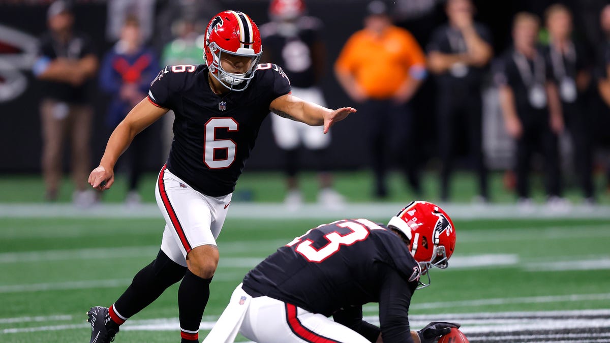 Former Falcons kicker Younghoe Koo to start for Giants