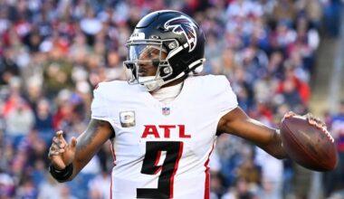 Starting lineups for NFL Week 10