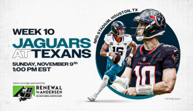 Where to watch Jaguars vs. Texans: TV channel, live stream