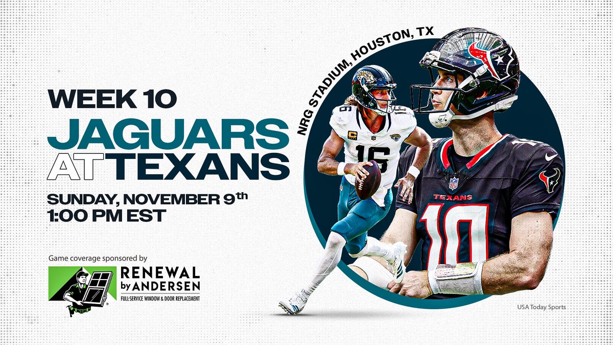 Where to watch Jaguars vs. Texans: TV channel, live stream