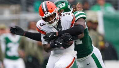 Browns vs Ravens start time in NFL Week 11 matchup