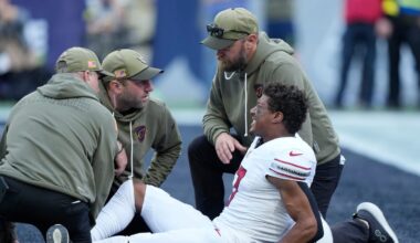 Arizona Cardinals WR Zay Jones out for rest of season