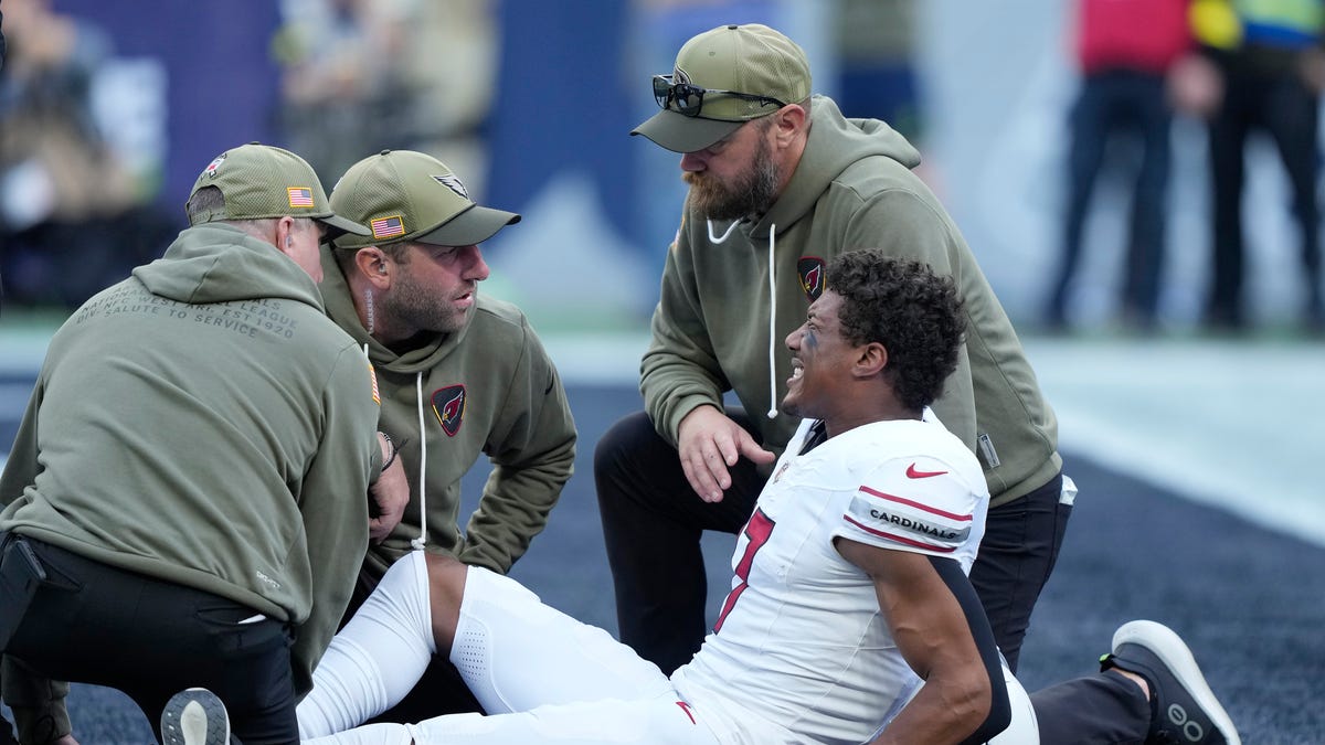 Arizona Cardinals WR Zay Jones out for rest of season