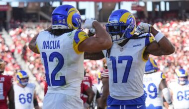 Puka Nacua says Davante Adams in the end zone is 'unstoppable'