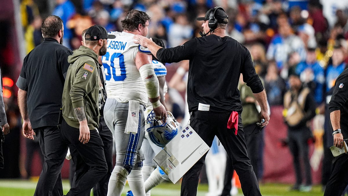Detroit Lions OL has bounce-back effort amid injuries vs Commanders
