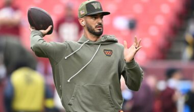 Dan Quinn reacts to Marcus Mariota's comments