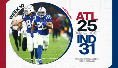 Highlights and recap of NFL Week 10