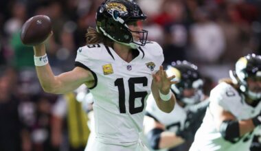 Where do Jaguars sit after loss?