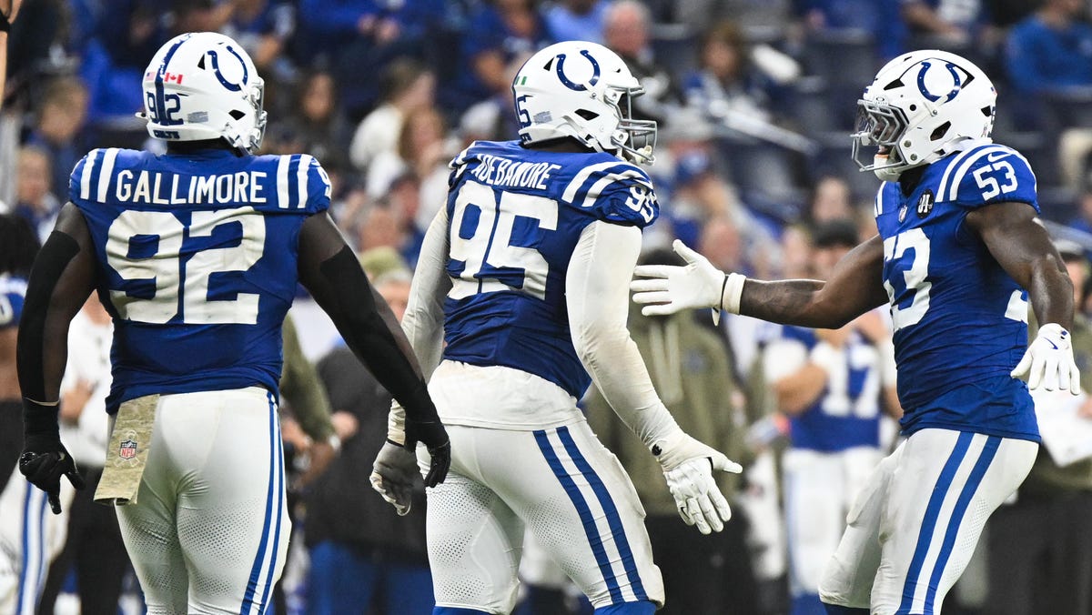 Breaking down Colts' Week 10 playing time and snap counts vs. Falcons