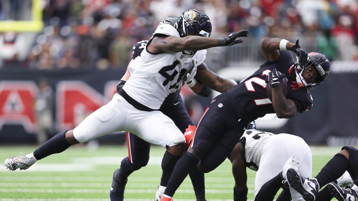 Woody Marks player props odds, tips and betting trends for Week 11