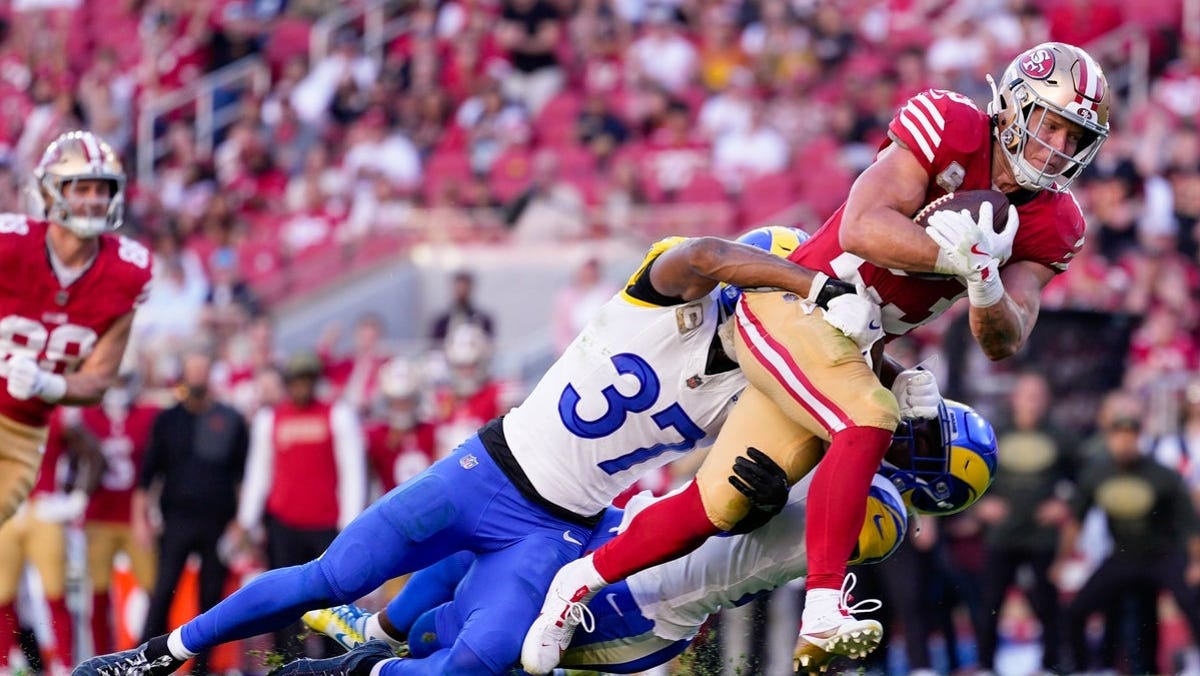 Christian McCaffrey player props odds, tips and betting trends for Week 11