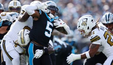 Who leads the Saints in yards, tackles coming out of their bye week?