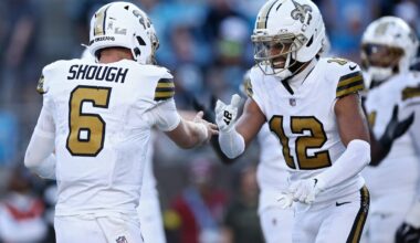 What did Drew Brees have to say about Tyler Shough's first Saints win?