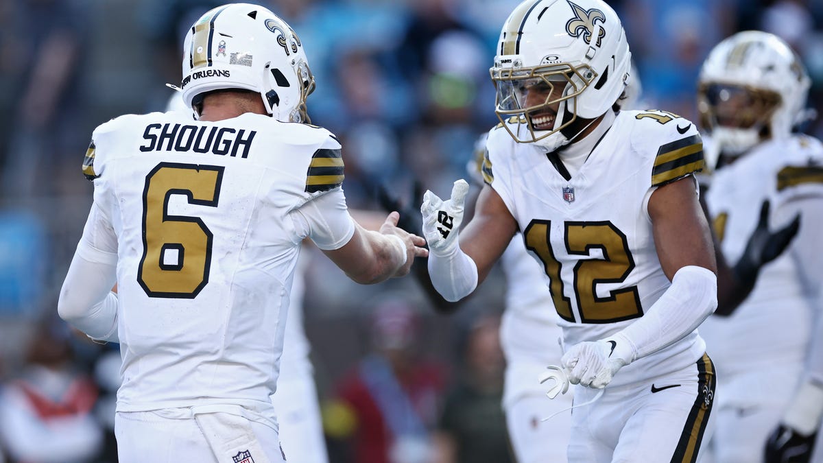 What did Drew Brees have to say about Tyler Shough's first Saints win?