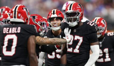 Falcons rookies Jalon Walker, James Pearce hit NFL milestone