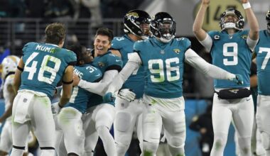 Logan Cooke, Ross Matiscik were part of winning play in 2023 over Chargers