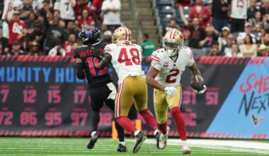 Brock Purdy a full go, Deommodore Lenoir limited