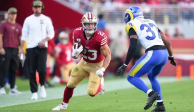 49ers vs. Cardinals spread, line, over/under
