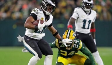 Eagles vs. Lions spread, line, over/under