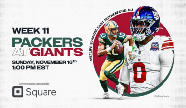 Where to watch Giants vs. Packers today: TV channel, live stream