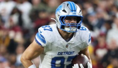 Detroit down multiple starters vs. Eagles