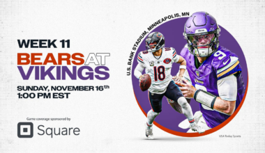 Bears vs. Vikings live updates: Start time, TV channel