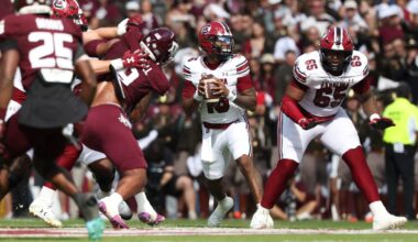 Texas A&M vs South Carolina score, live updates, stats