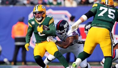 Packers injuries add up as many players leave hurt vs Giants