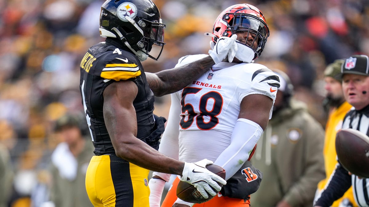Bengals fall to 3-7 record with 34-12 loss to Steelers