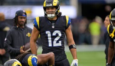 Rams WR Puka Nacua talks LA's shift toward more TE usage