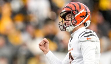See where Evan McPherson's six field-goal game ranks in Bengals history