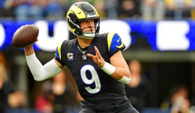 Matthew Stafford, Drake Maye lead in Week 11