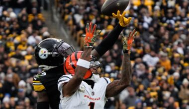 Bengals could be without star WR vs. Patriots due to Week 11 incident