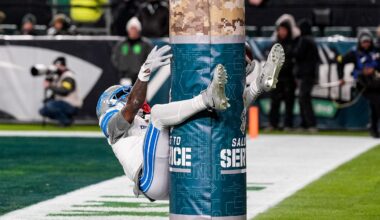 Lions' Jameson Williams says he needs to be smarter after celebration