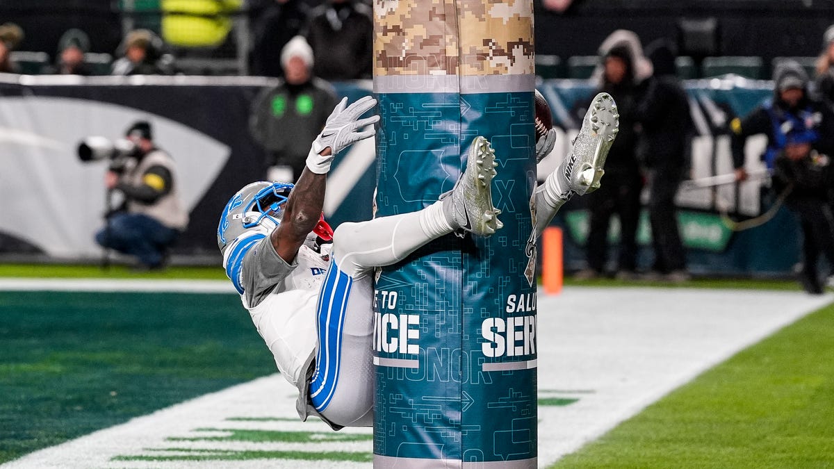 Lions' Jameson Williams says he needs to be smarter after celebration
