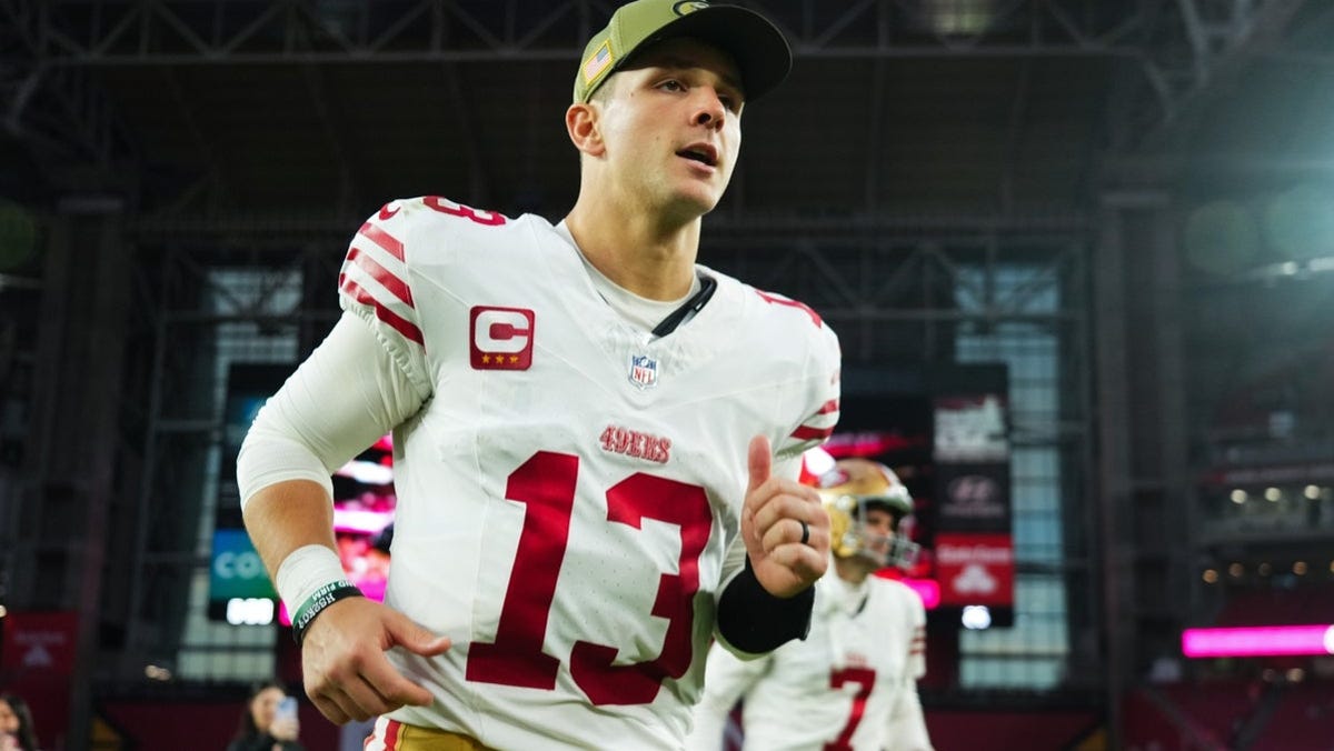 Brock Purdy injury update, status vs. Panthers in Week 12