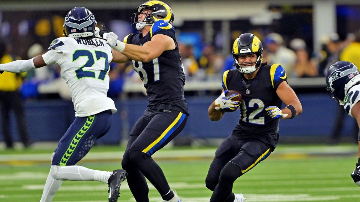 Puka Nacua player props odds, tips and betting trends for Week 12