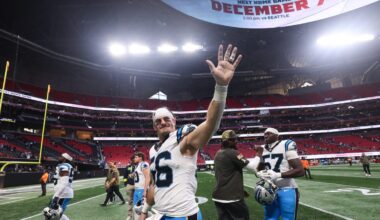 Panthers could be down another key starter vs. 49ers in Week 12
