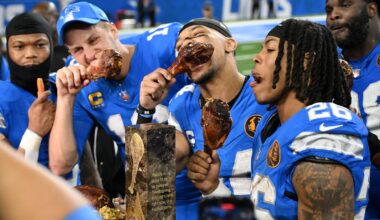 What is Lions' Thanksgiving record? All-time results