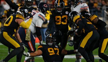 Steelers vs. Bears Week 12, broadcast map: Where fans can watch