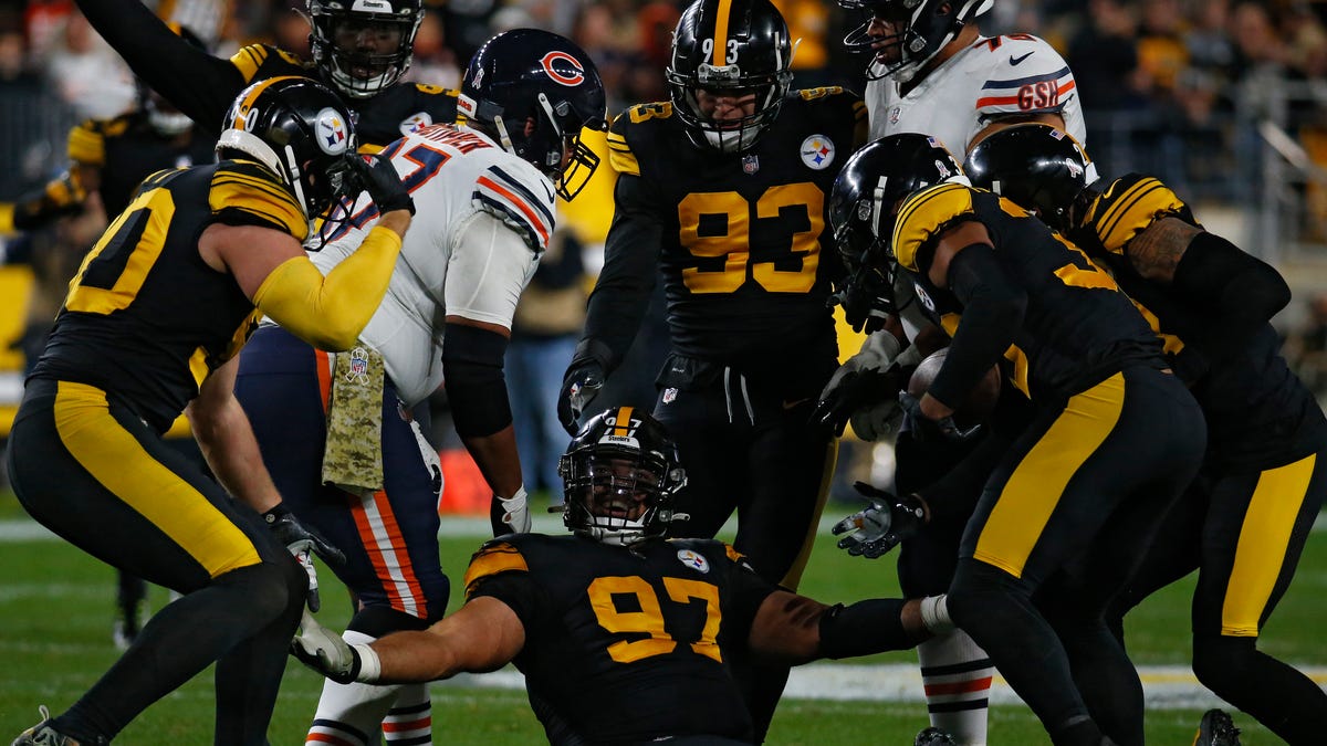 Steelers vs. Bears Week 12, broadcast map: Where fans can watch