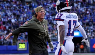 Jaxson Dart player props odds, tips and betting trends for Week 13