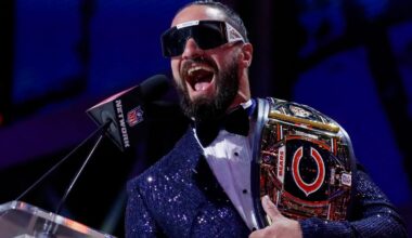 Steelers' Aaron Rodgers challenged by WWE star, Bears fan Seth Rollins