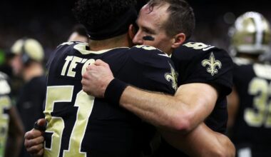Which former Saints will be on Netflix this Christmas for a broadcast?