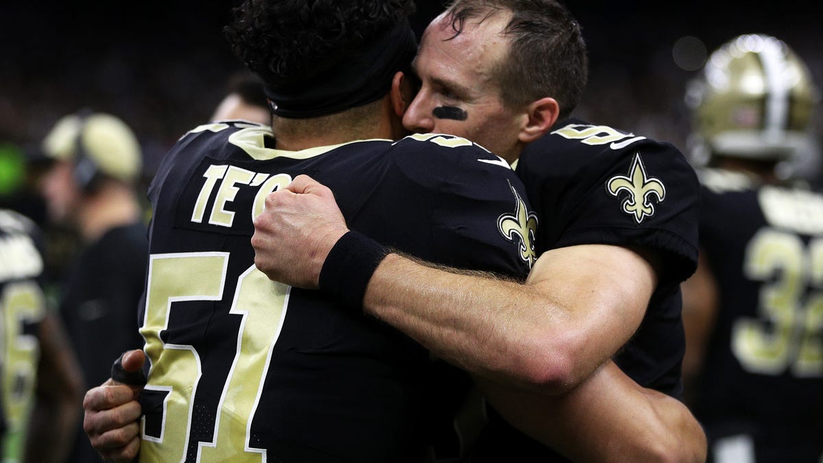 Which former Saints will be on Netflix this Christmas for a broadcast?