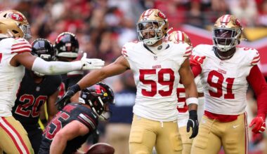 Curtis Robinson in for injured LB Tatum Bethune