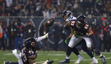 Chicago LBs OUT against Pittsburgh