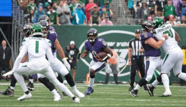 Brandon Stephens, Jets defense on challenge vs Ravens QB Lamar Jackson